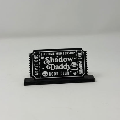 Book Club Ticket Sign / Bookmark