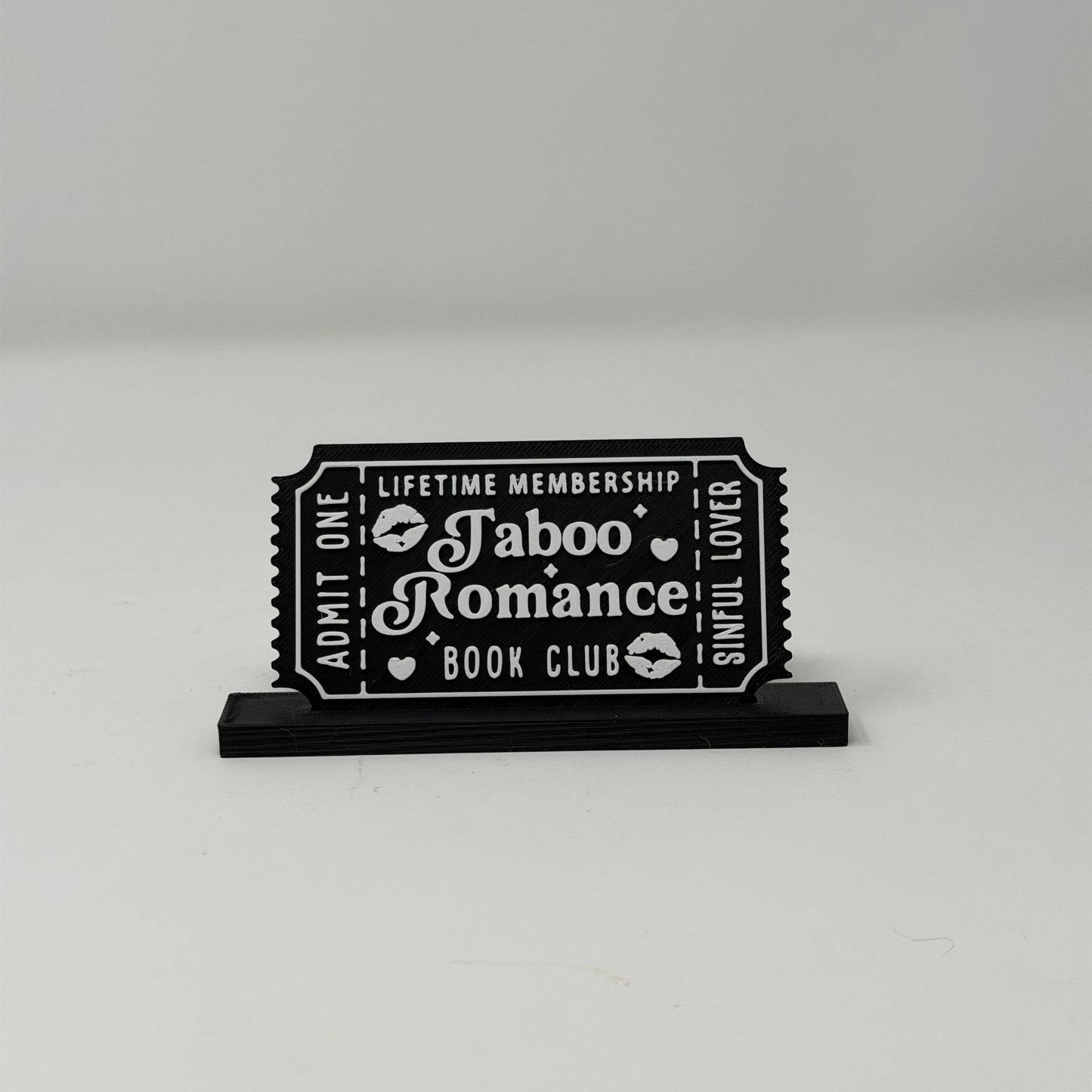 Book Club Ticket Sign / Bookmark