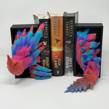 Dragon Emerging Book Nook - Head & Tail