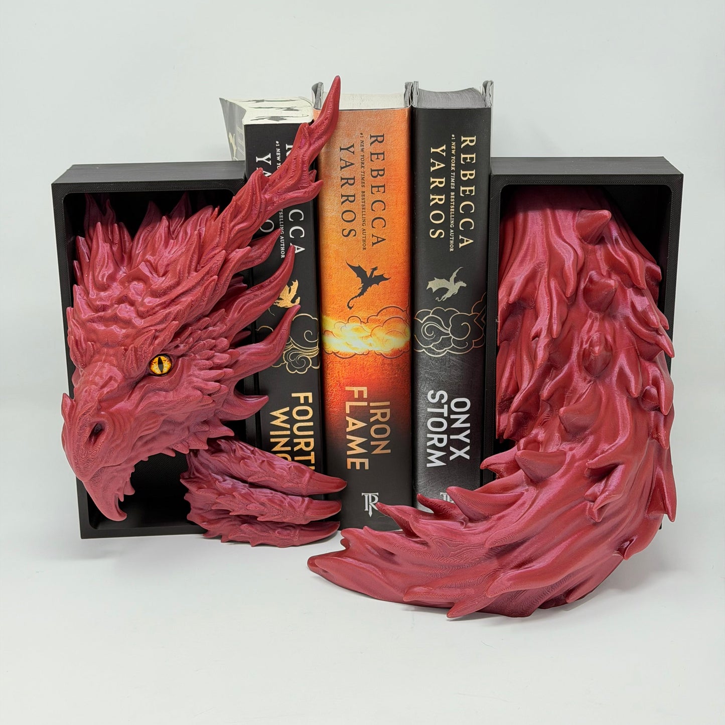 Dragon Emerging Book Nook - Head & Tail