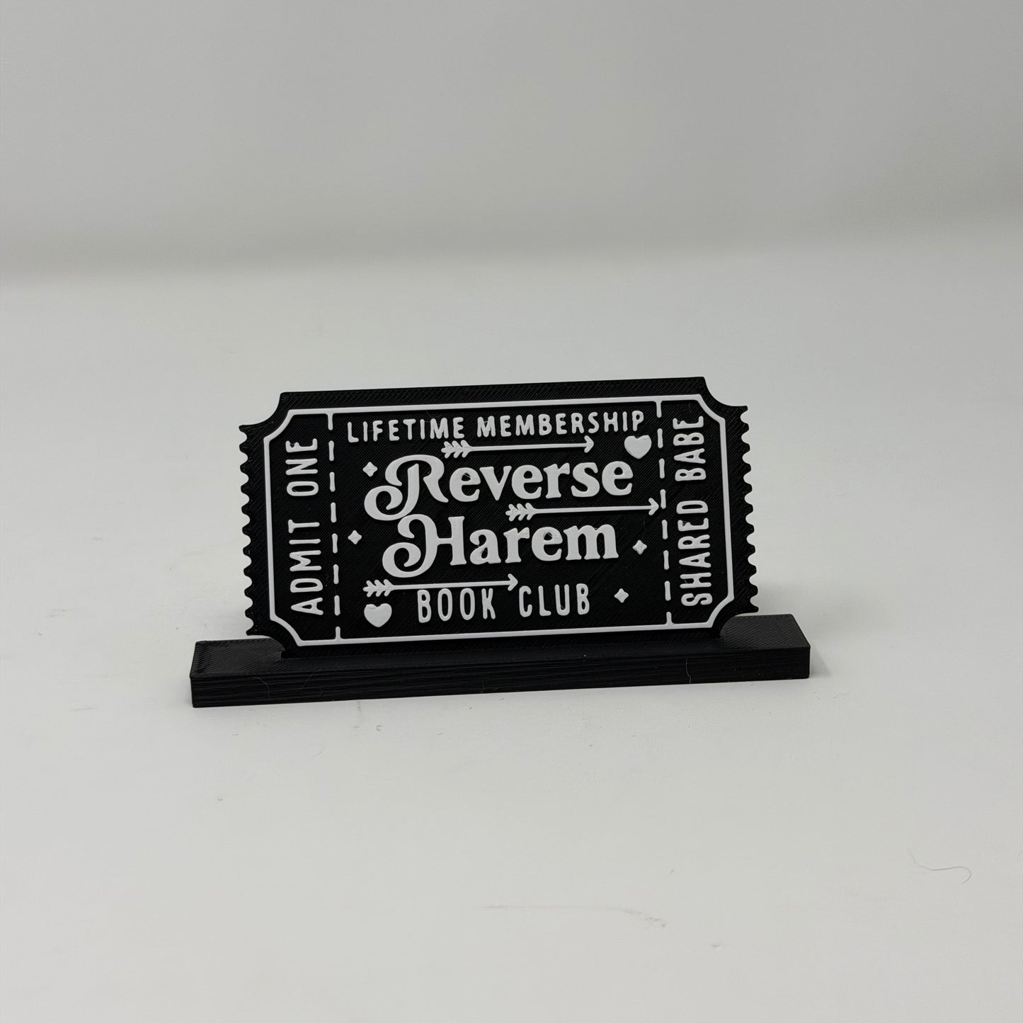 Book Club Ticket Sign / Bookmark