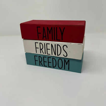 Summer / Beach Themed - Rustic Bundle of Blocks