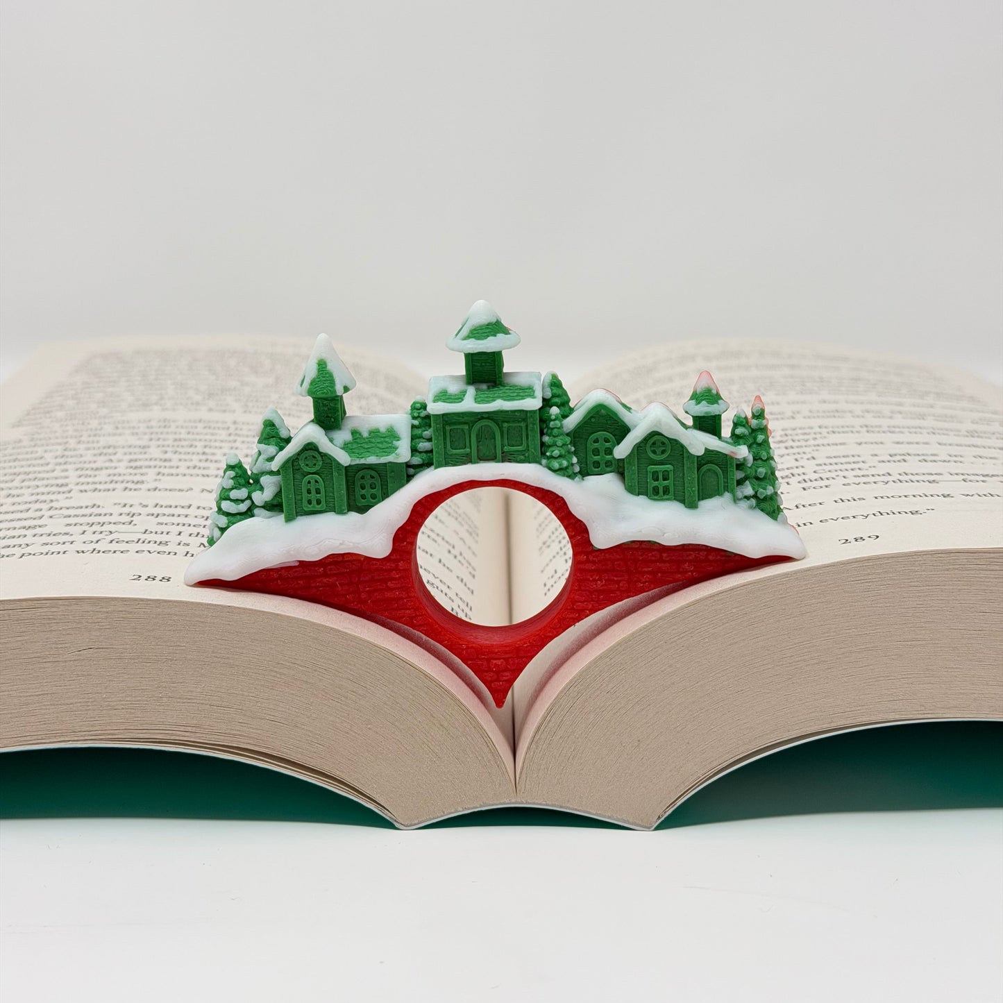 Winter Village Page Holder