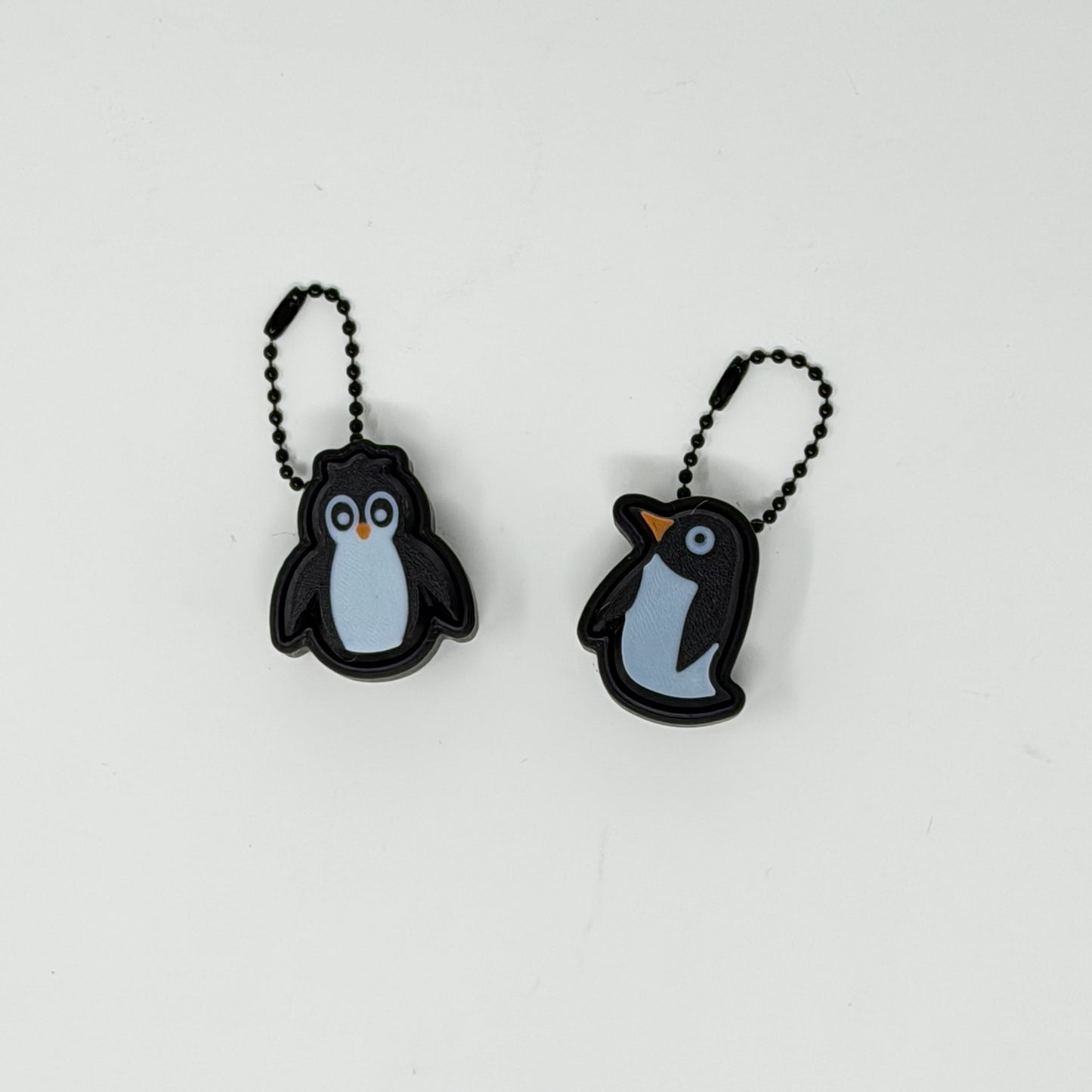 Penguin Fidget Clicker Keychain
