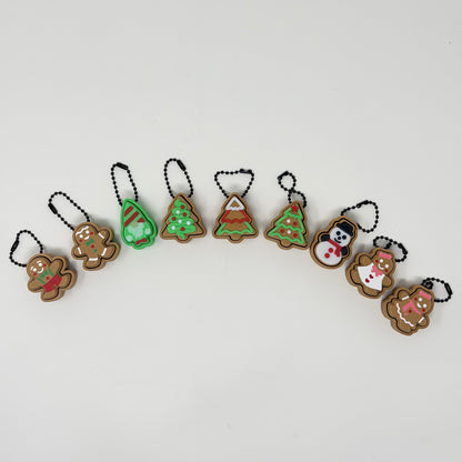 Holiday Tree Fidget Clicker Keychain