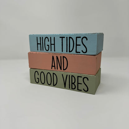 Summer / Beach Themed - Rustic Bundle of Blocks