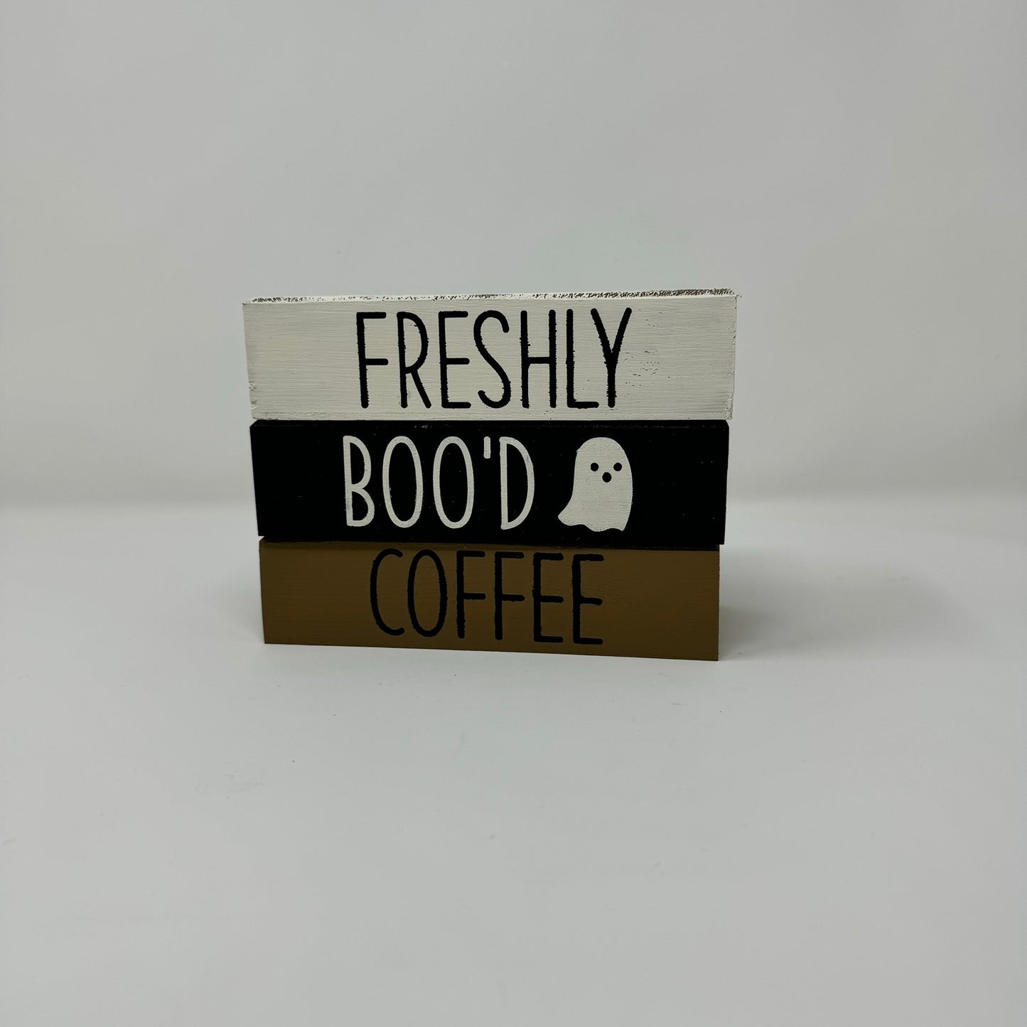 Freshly Boo'd Coffee - Rustic Bundle of Blocks