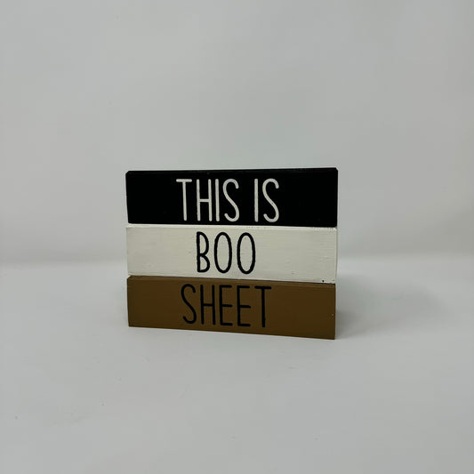 This Is Boo Sheet - Rustic Bundle of Blocks