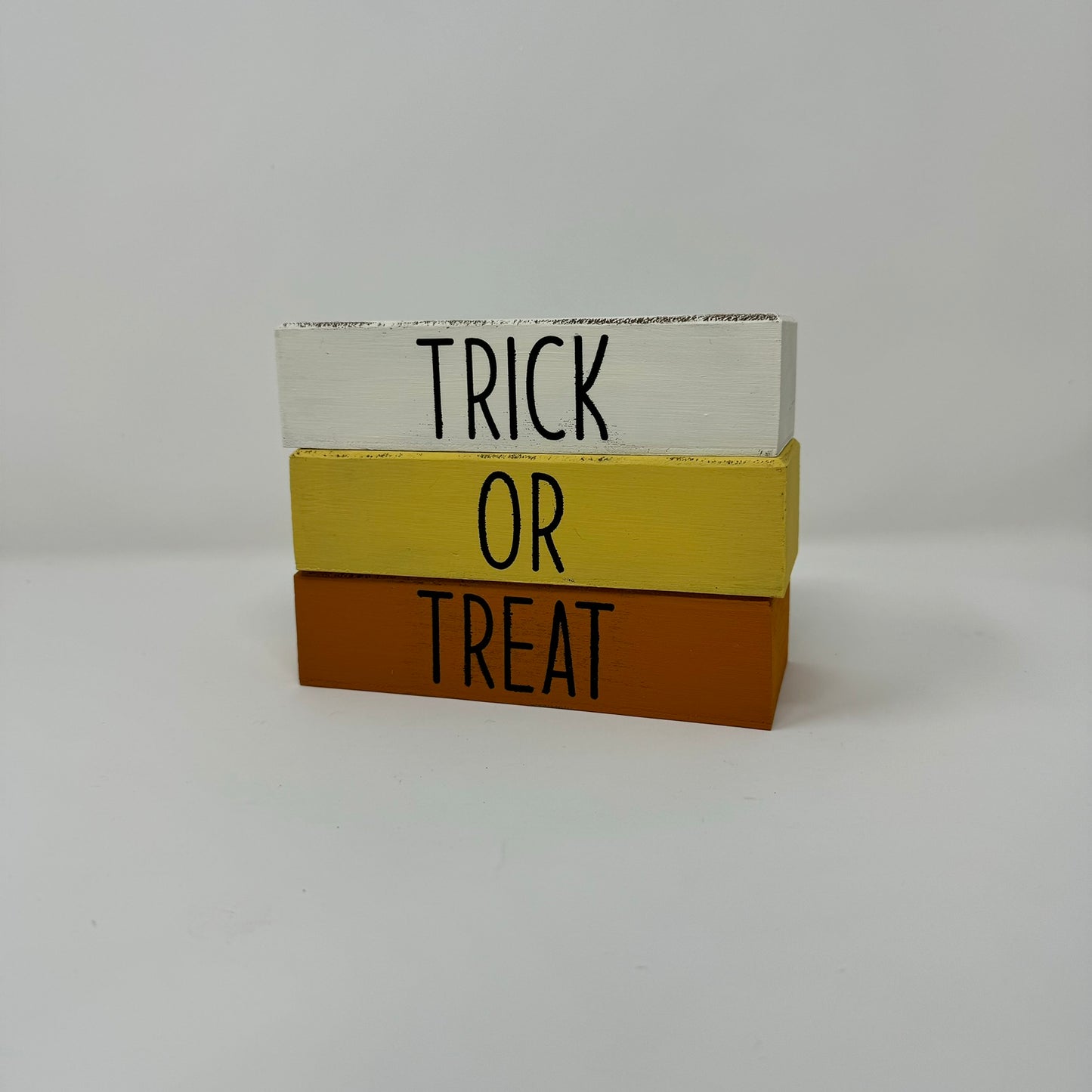 Trick Or Treat - Rustic Bundle of Blocks