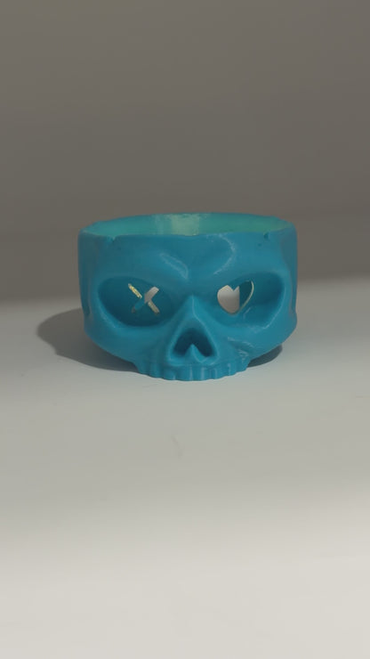 Skull Tea Light Decor / Trinket Holder