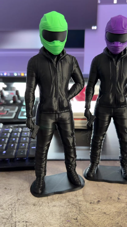 Masked Man Shelf Buddy
