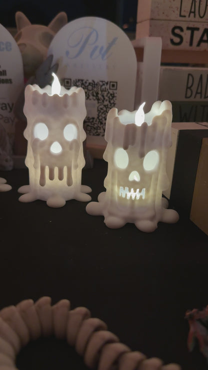 Tea Light Decor - Halloween Themed