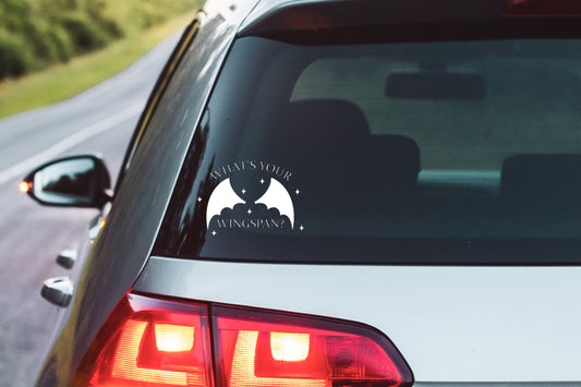 What's Your Wingspan Window Decal
